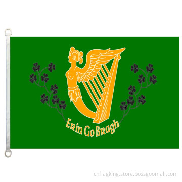 Erin_Go_Bragh_Banner flag 100% polyster 90*150cm